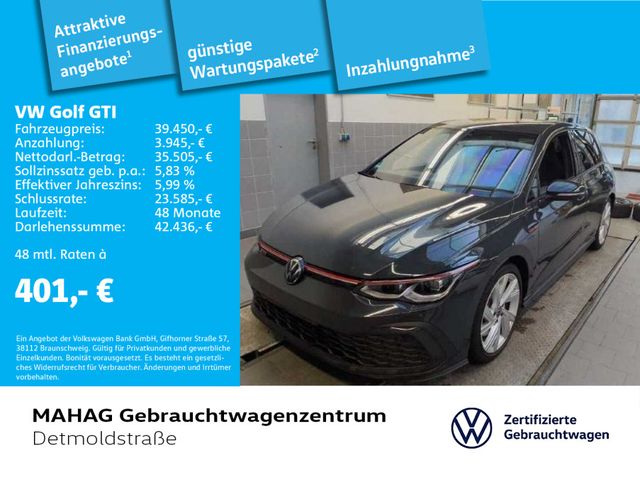 Volkswagen Golf VIII GTI 2.0 TSI NaviPro IQ.Light Alu19Adel