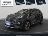 Kia SPORTAGE 2.0CRDi PLATINUM AHK+PANO-DACH+LEDER+NA - Kia Sportage: Grau, Allwetterreifen