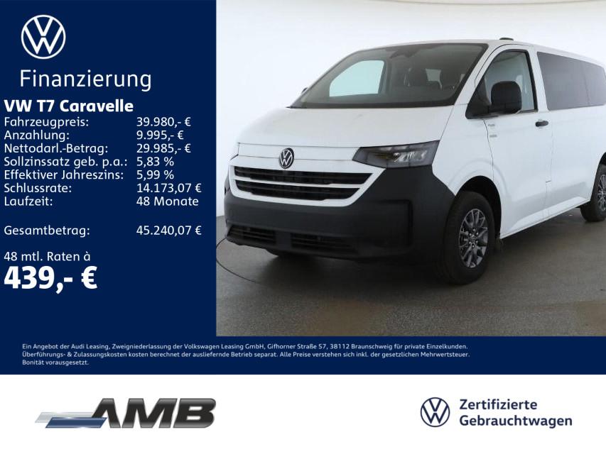 Volkswagen T7 Caravelle e-Caravelle 9Sitze/LED/RFK/12.30Gar