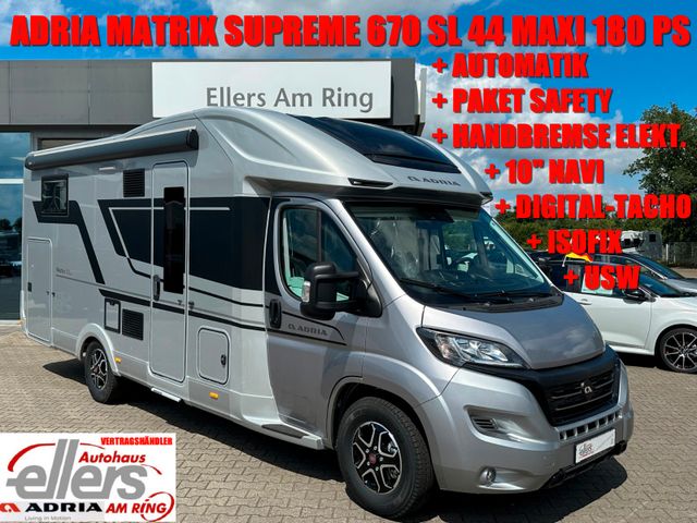 Adria MATRIX SUPREME 670 SL AUTO 4.4T NAVI DIGI-T USW.