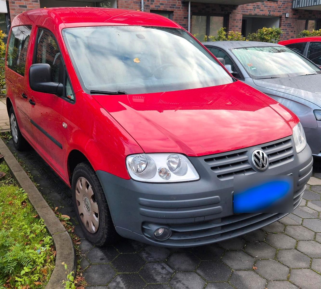 Volkswagen Caddy 2009 — rear view