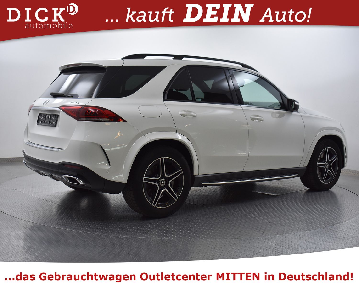 MERCEDES-BENZ GLE 300d 4M 2X AMG Line NIGHT+MEMO+AHK+360+WIDES - Image 4