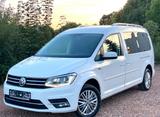 Volkswagen Caddy Maxi 2.0 TDI Highline*AHK*Navi*Leder*RFK* - Volkswagen Caddy Maxi in Chemnitz