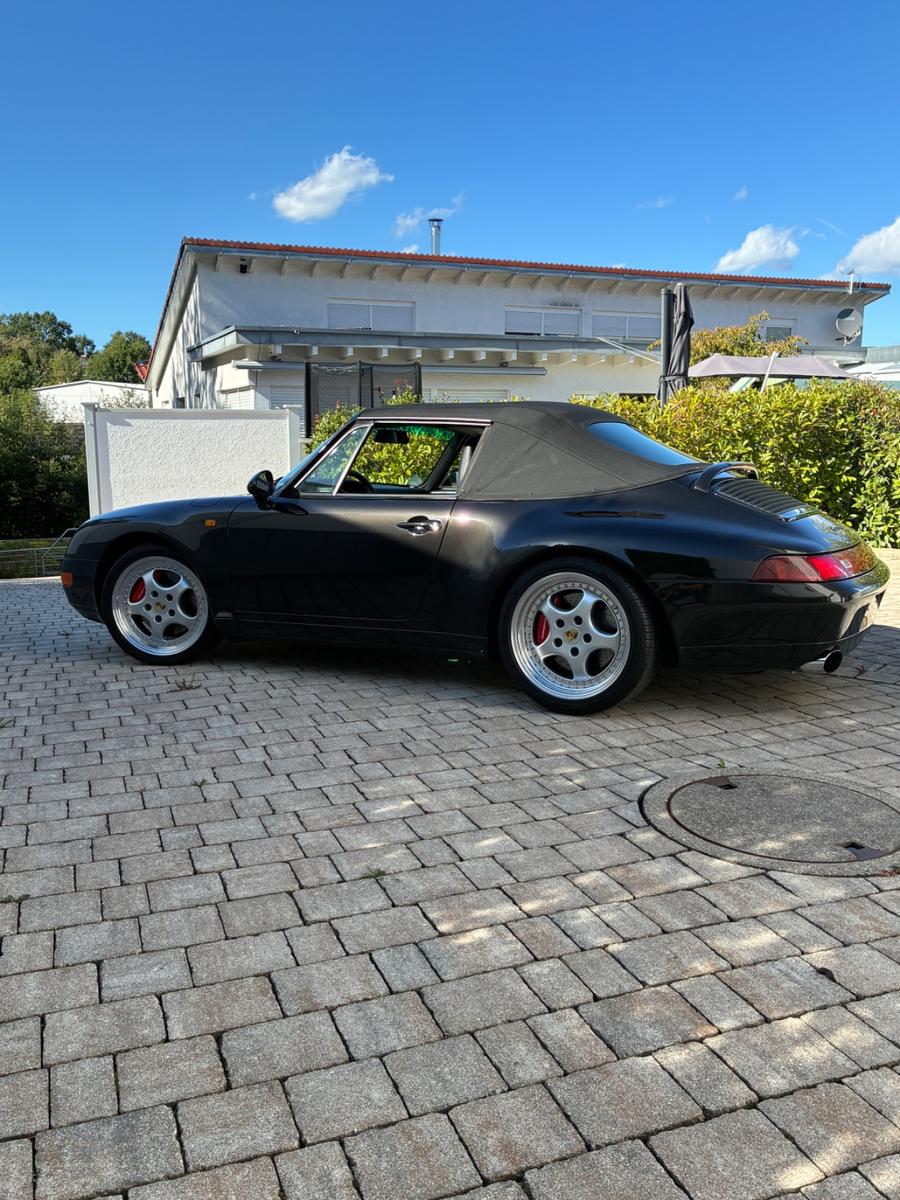 Porsche 911 993 Carrera Cabriolet 1995 Schalter 139tkm  