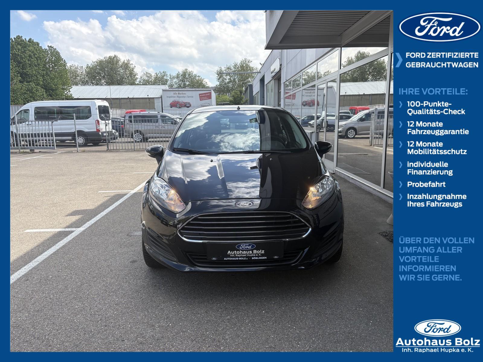 Ford Fiesta Sync Edition 1.Hd. Winter-Paket - Top