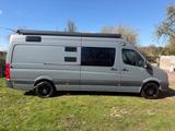 Volkswagen Crafter Renntransporter Heckgarage Motorrad - Wohnwagen & Wohnmobile in Halle
