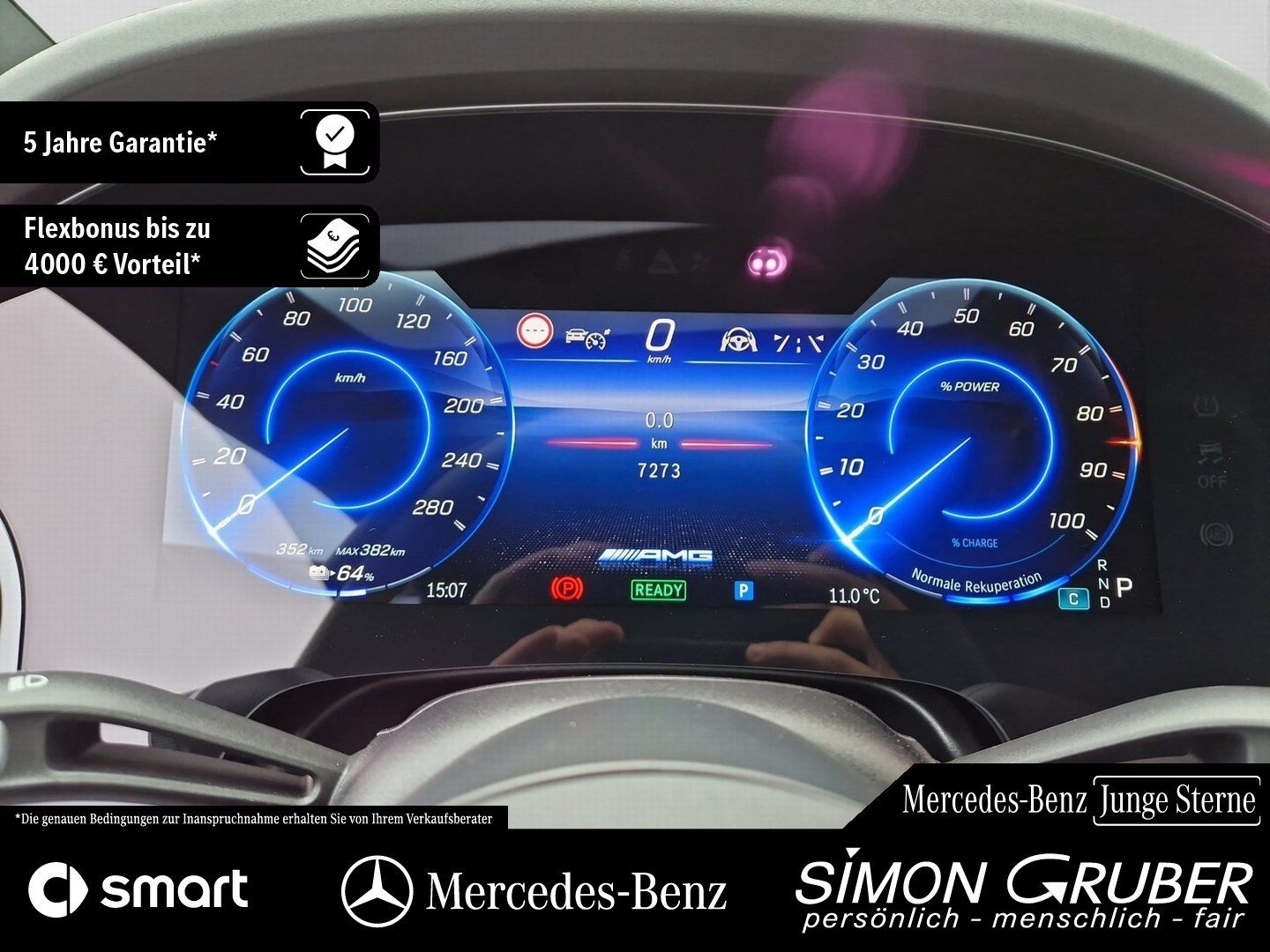 Fahrzeugabbildung Mercedes-Benz EQS 53 4M+ 4*Massage/4*Sitzklima TV Mod25 118kwh