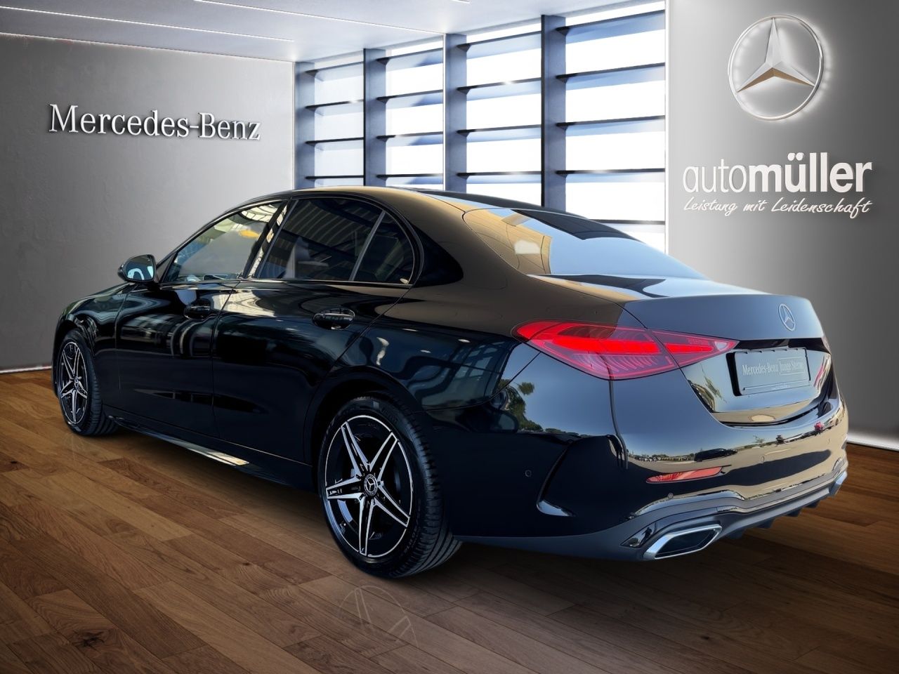 Fahrzeugabbildung Mercedes-Benz C 180 AMG+NIGHT+LENKRADHEIZ+AMBIENTE+KAMERA+