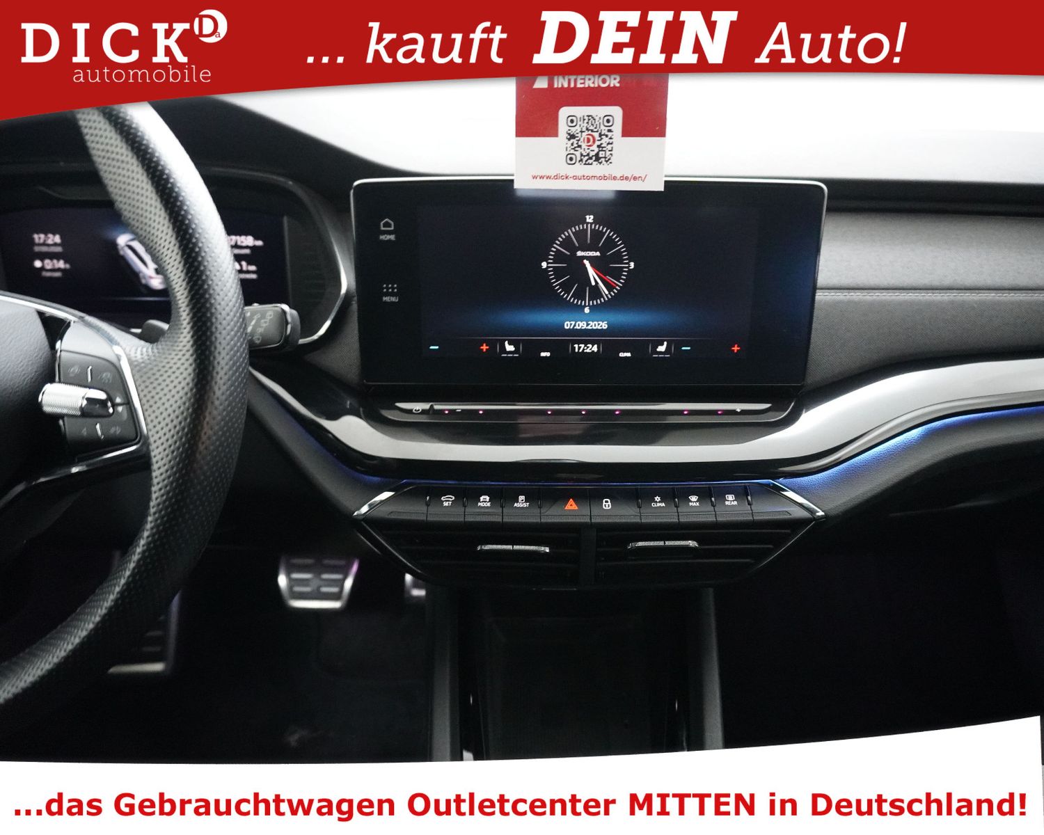Fahrzeugabbildung SKODA Octavia iV Sportline MATR+COLUM+HEAD+VIRTU+KAM+