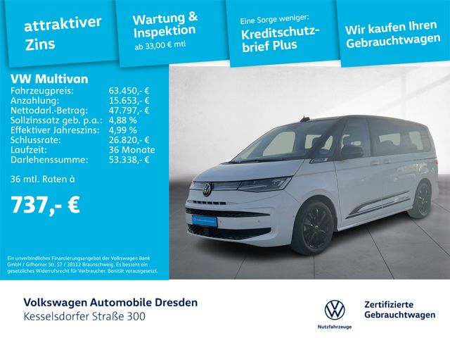 Volkswagen T7 Multivan 2.0 TDI DSG Navi LED Kamera HUD Pano