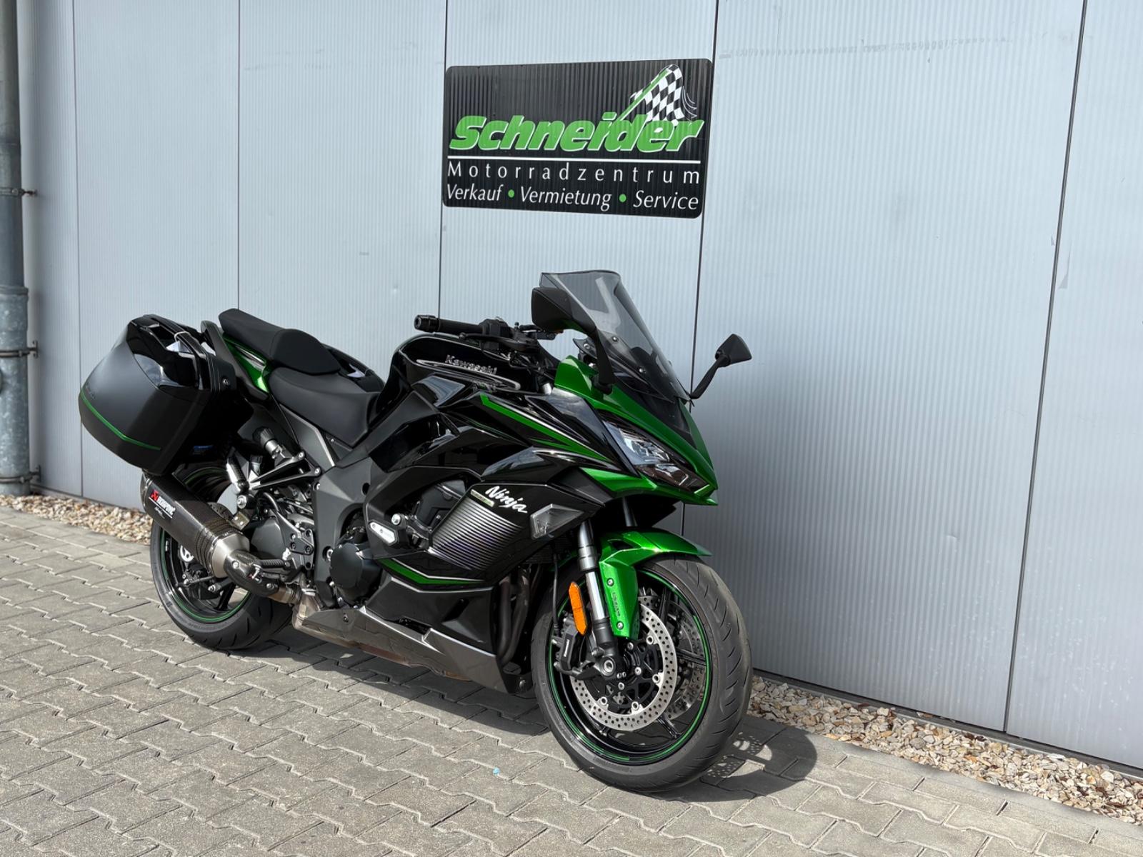 Kawasaki Ninja 1000SX Performance, Tourer, 30 mm tiefer
