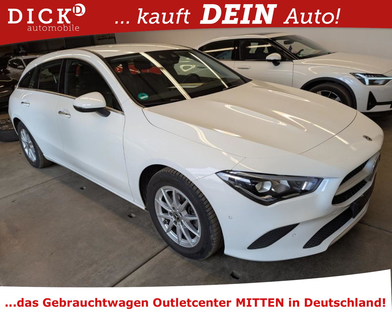 Fahrzeugabbildung Mercedes-Benz CLA 200d SB 8G-DCT LED/NAV/VIRTU/HIFI/SHZ/AHK/8F