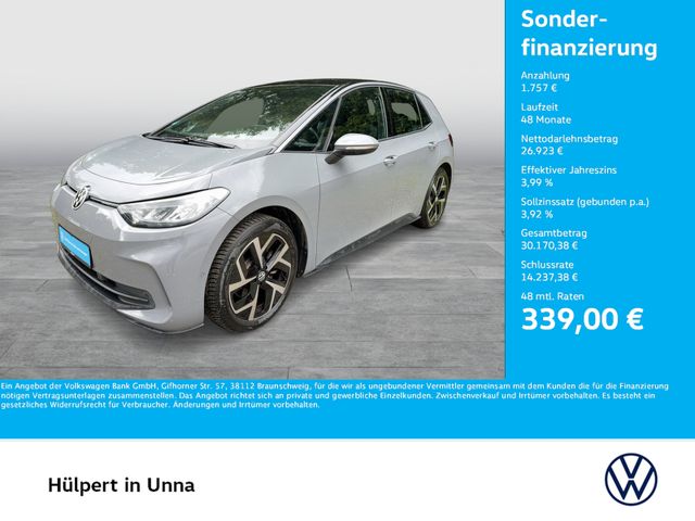VW ID.3 Pro KAMERA ACC ALU19" NAVI SITZHEIZUNG
