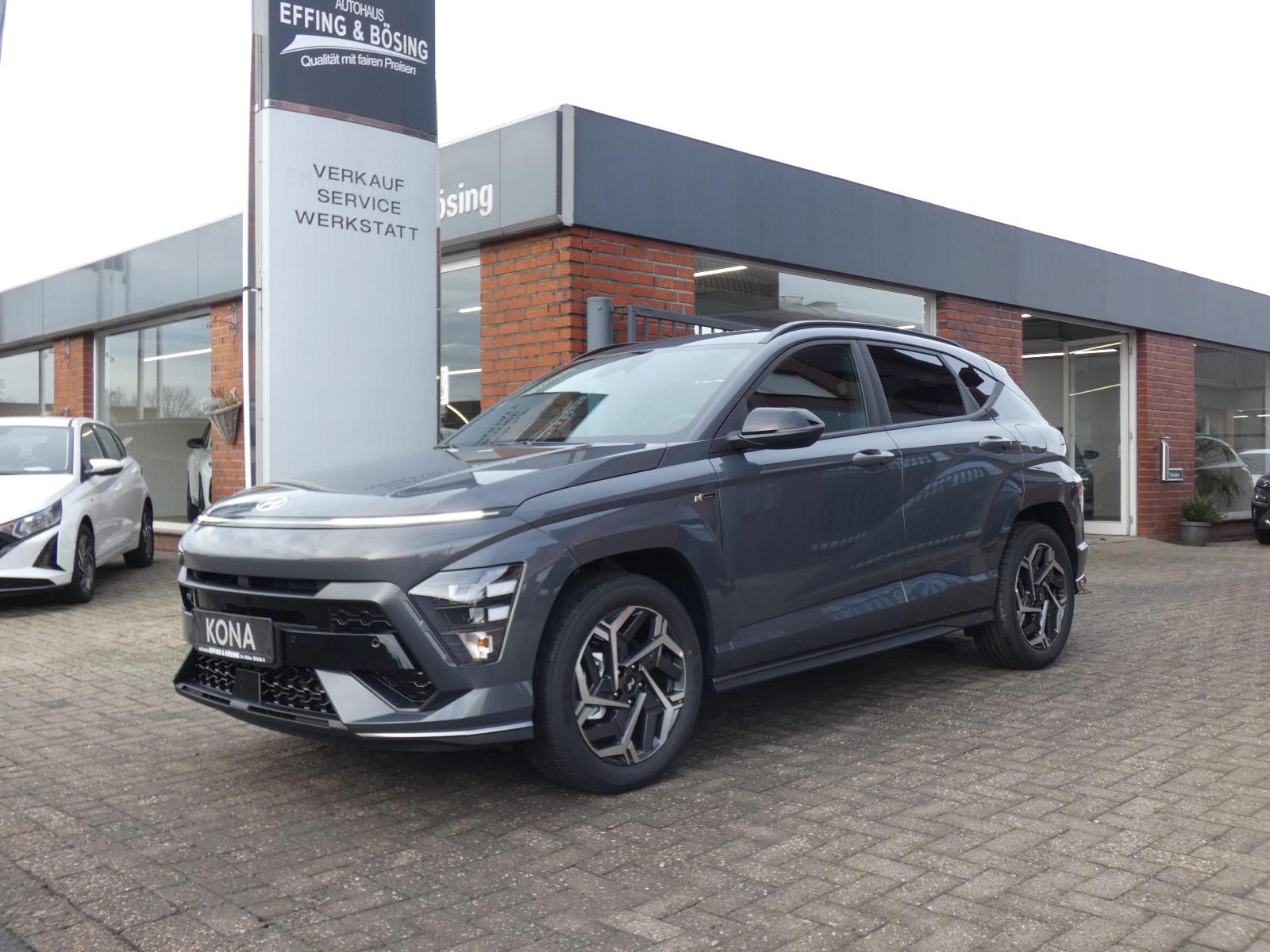 Hyundai Kona SX2 N-Line-DCT-NAV-LKAS-CAM-PDC-BT-ALU-ACC-