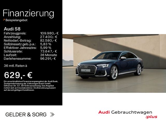 Audi S8 Exclusive qu. Pano*HuD*B&O*Stand*Massage*AHK