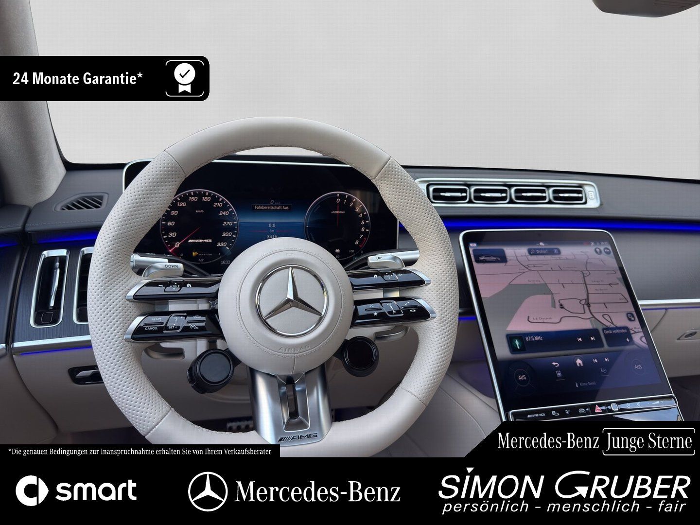 Fahrzeugabbildung Mercedes-Benz S 63 4M e Performance lang Exklusiv Chauffeur