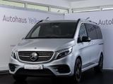 Mercedes-Benz V300d AMG-LINE lang DISTR*AHK*BURM*360° - Mercedes-Benz V 300: Silber, Vollleder