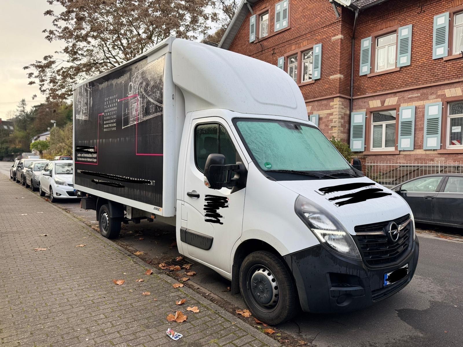 Opel Movano 2.3 CDTI **Koffer*Hebebühne*Navi*Camera