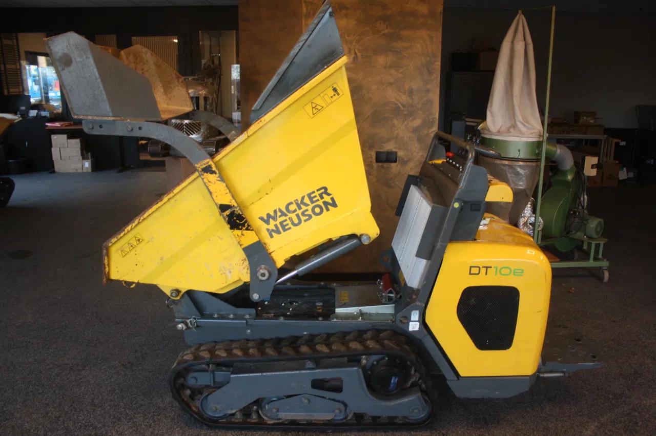 Wacker NEUSON DT10E elektrische rupsdumper