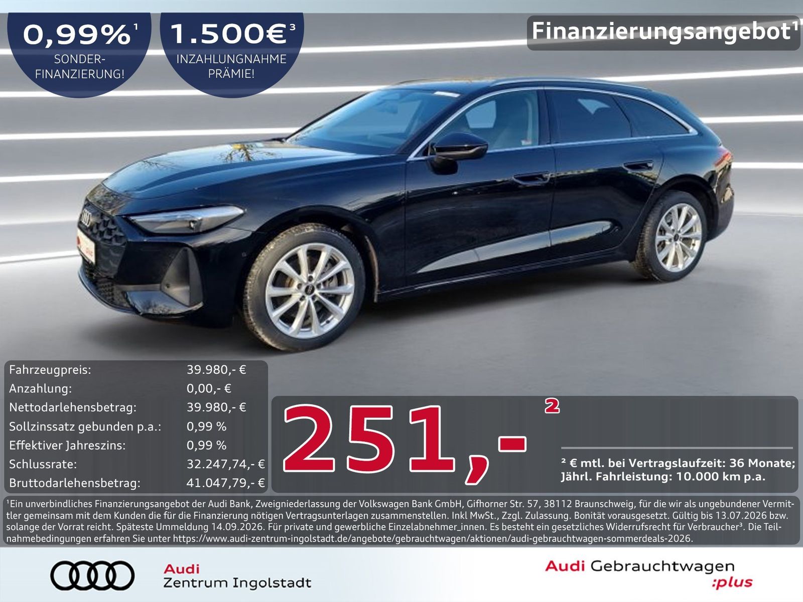 Audi A5 Avant TFSI qu NAVI LED AHK KAM. 18"