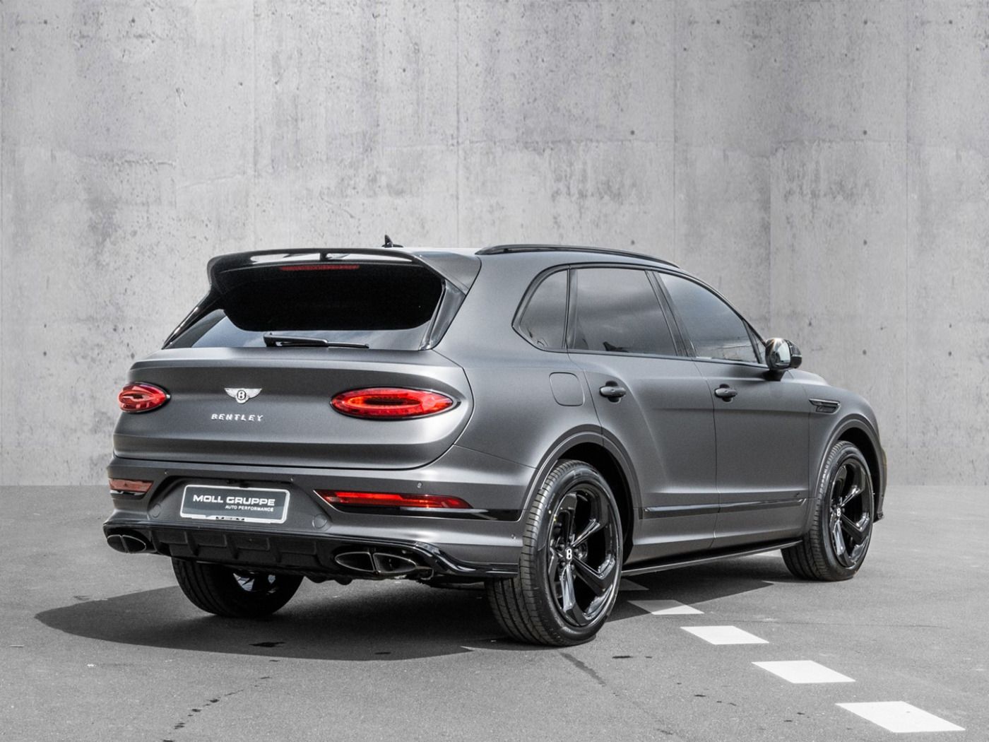 Bentley Bentayga S V8 Anthracite Satin, 4 + 1 Seat Confi imagem 2