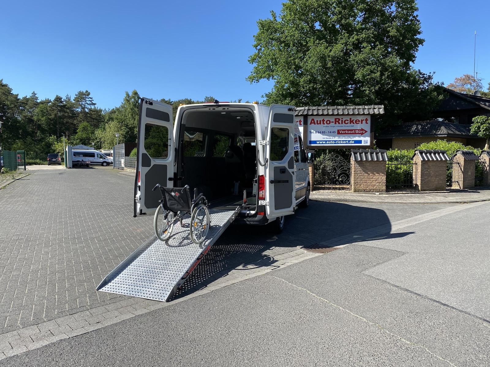 Volkswagen Crafter MR Hochdach, Rollstuhlgerecht, Dachklima