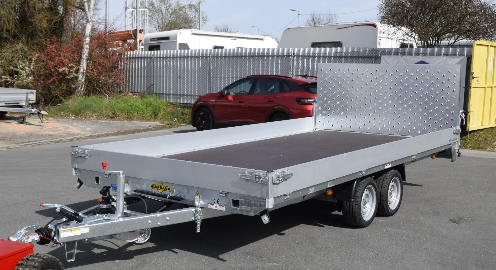 Humbaur Autotranporter, Baumaschinentransporter