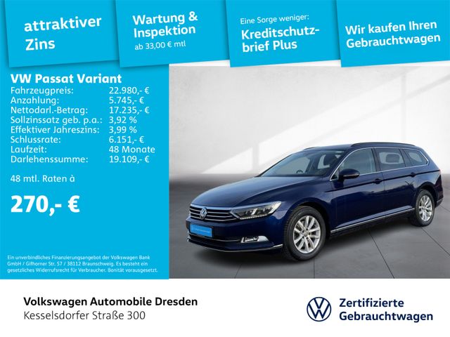 Volkswagen Passat Variant 2.0 TDI DSG Comfortline ACC Navi