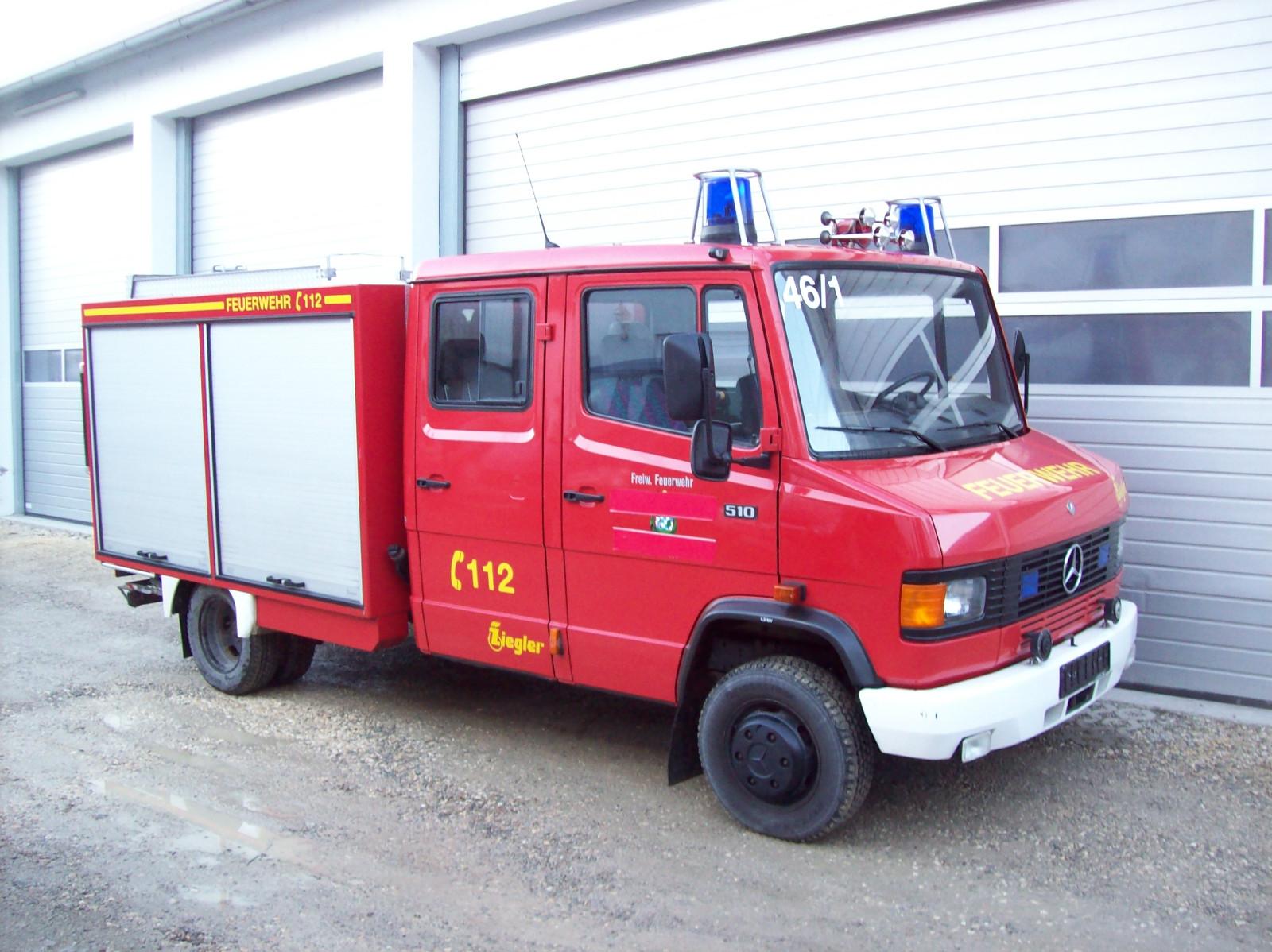 Mercedes-Benz 510 Vario Feuerwehrfahrzeug TSF-W  Diff.Sperre