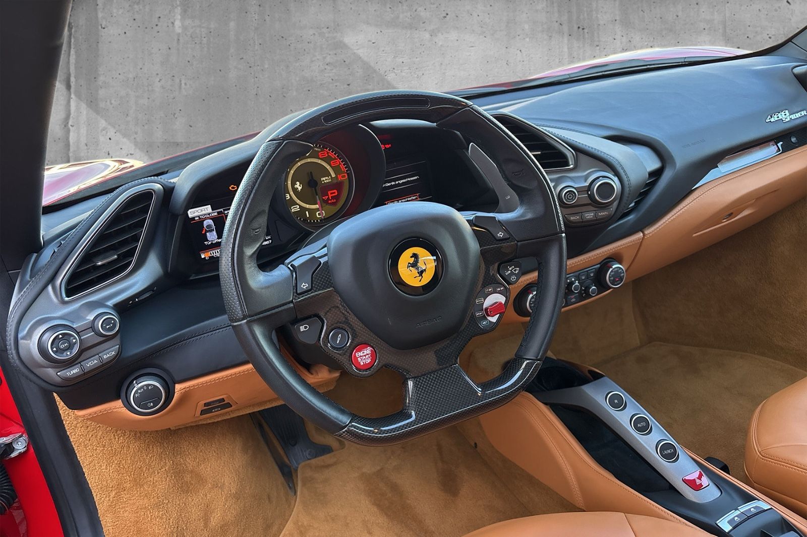 Fahrzeugabbildung Ferrari 488 Spider*Carbon*LED*Beifahrerdisplay*Dt. Auto*