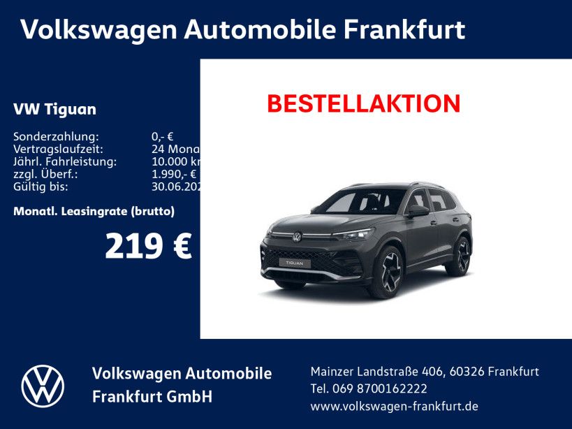 Volkswagen Tiguan R-Line 1,5 l eTSI OPF 110 kW (150 PS) 7-G