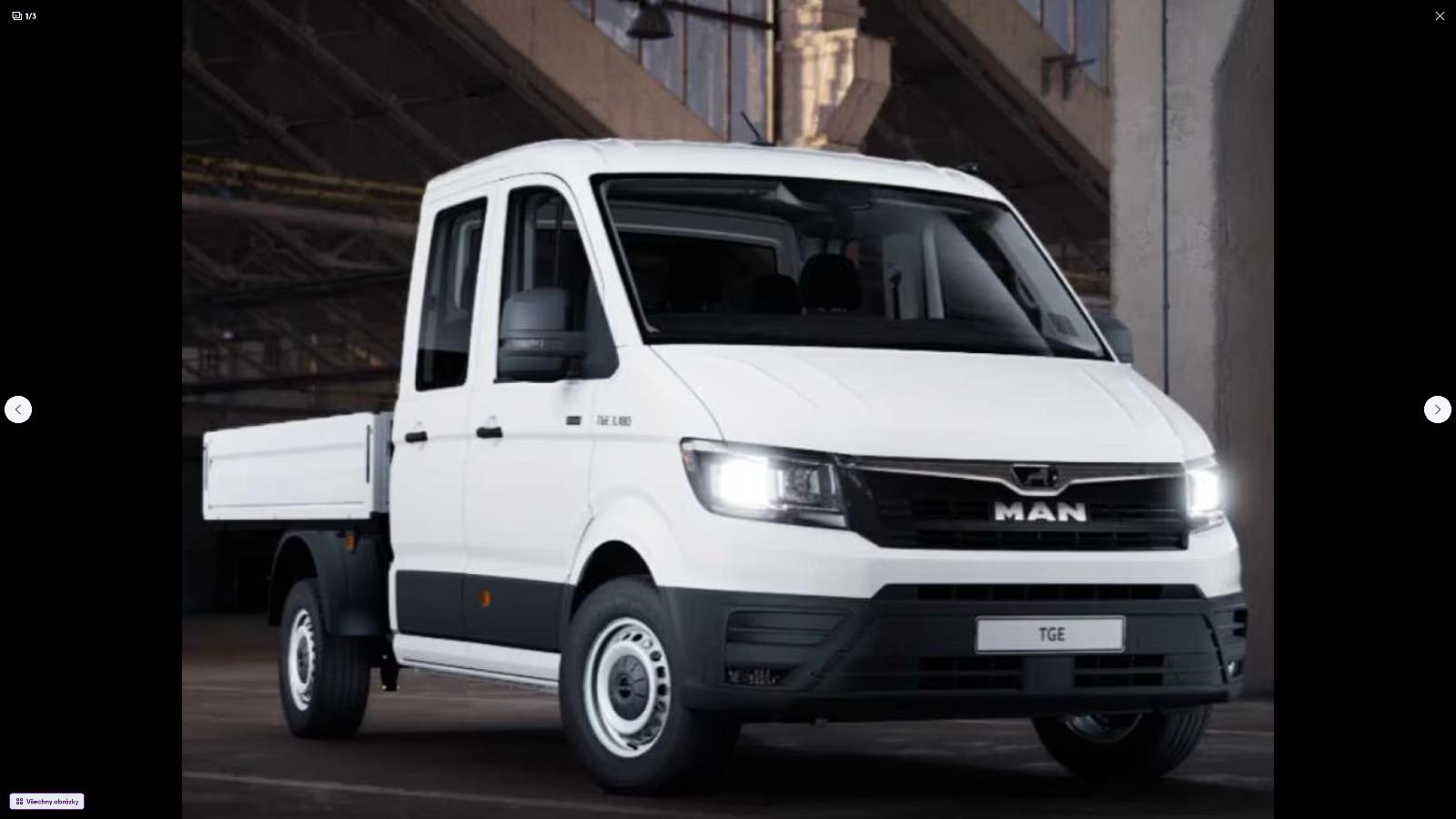 MAN TGE 3.180 SB Pritsche Doka