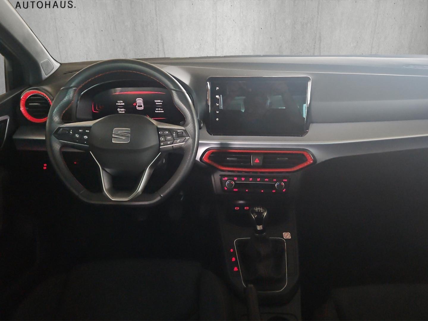 SEAT Ibiza FR 1.0 Navi LED Mehrzonenklima SHZ PDC hin, миниатюра 10