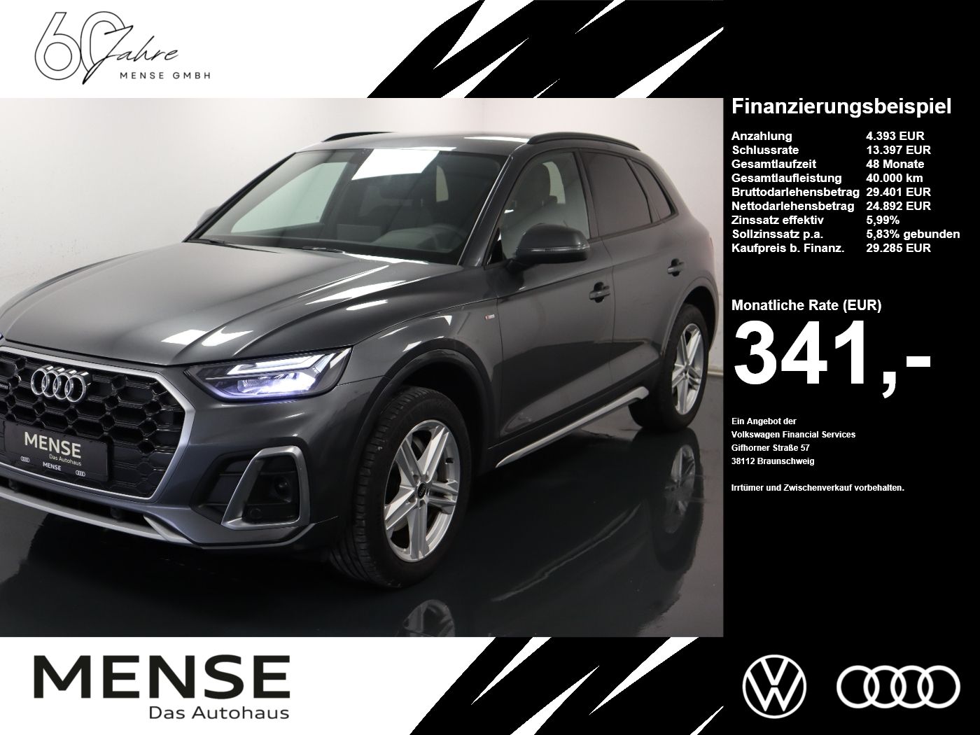 Audi Q5 40 TDI quattro S tronic S line AHK|ACC|LED|LM