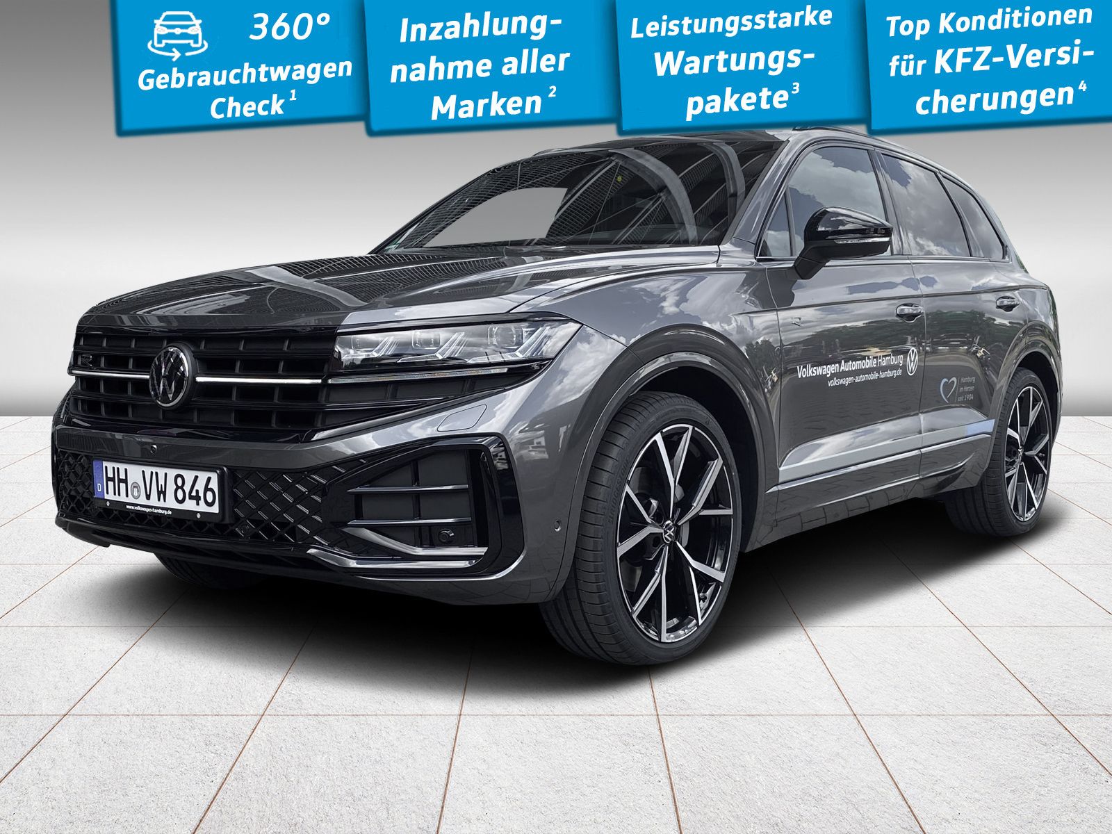 Volkswagen Touareg 3.0 TDI R-Line 4Motion Leder Pano HeadUp foto 2