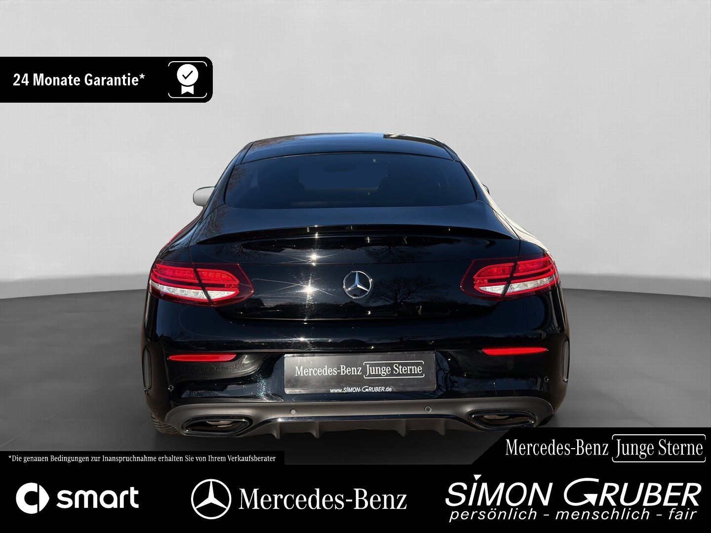 Fahrzeugabbildung Mercedes-Benz C 180 Coupé 2*AMG PLUS Night AHK SHZ LED Kamera