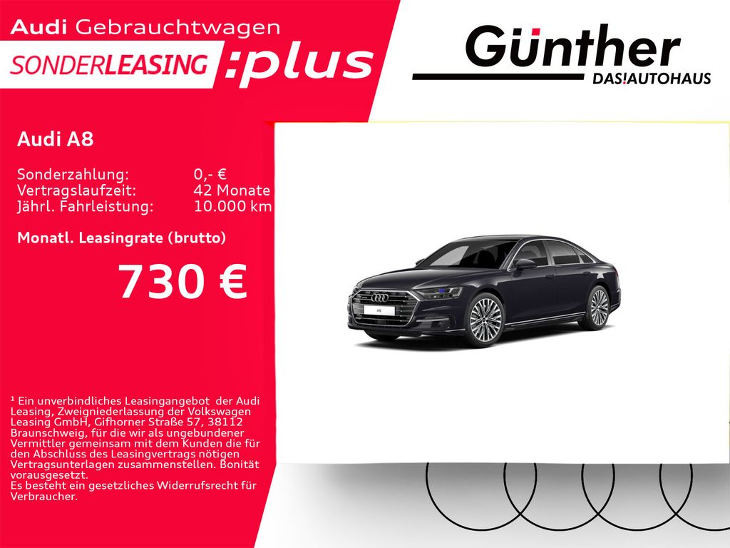 Audi A8 50 TDI QUATTRO+WINTERRÄDER+LASERLICHT+B&O+HUD