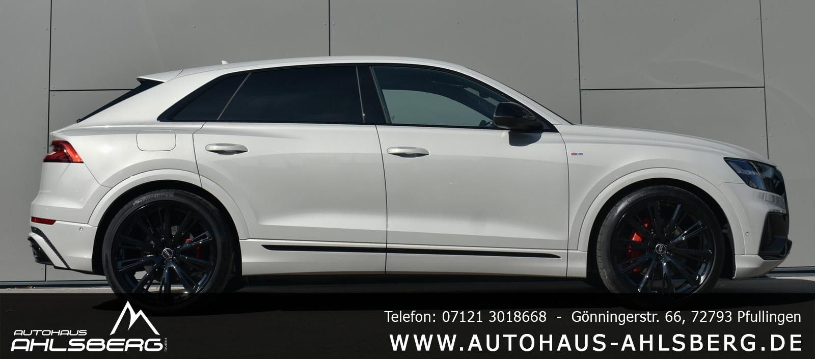 Audi Q8 S-Line Pano 23 Zoll 360° HD Matrix Massa. HUD foto 2