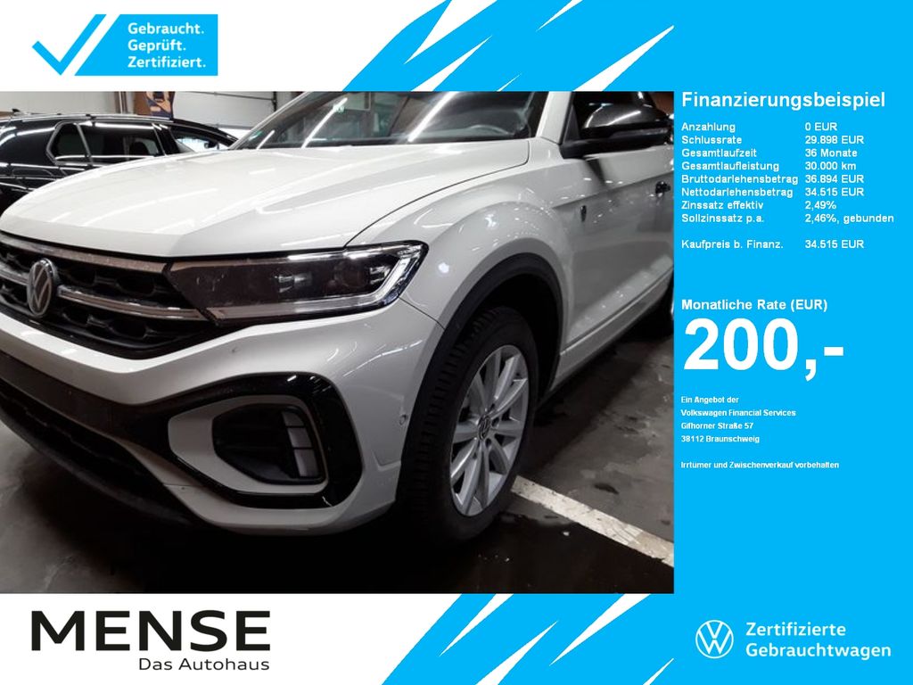 Volkswagen T-Roc Cabriolet 1.5 TSI DSG R-Line Karmann Editi