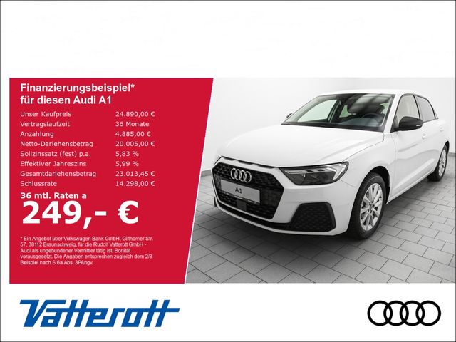 Audi A1 Sportback 25 TFSI LED CarPlay SHZ Klima