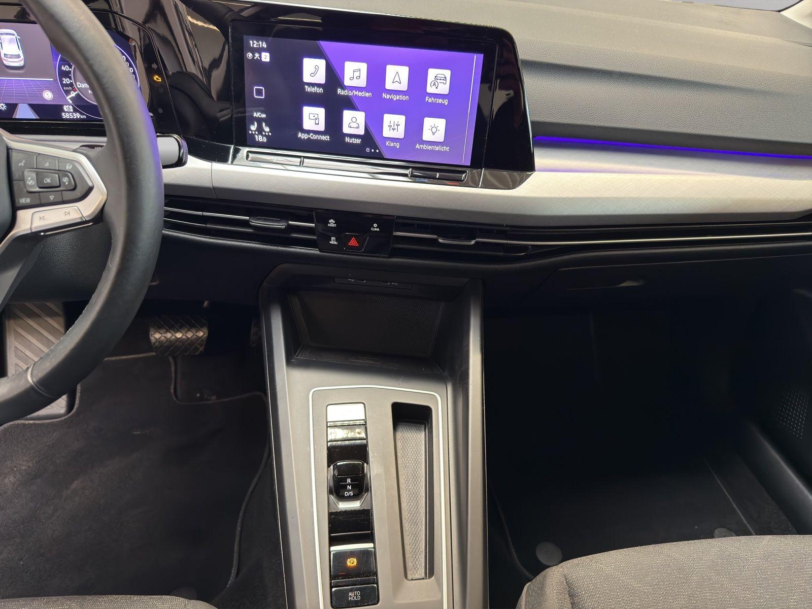Volkswagen Golf VIII 1.0 eTSI DSG Life NAVI+LED+ACC+SITZHZG, миниатюра 12