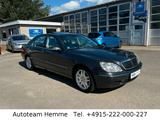 Mercedes-Benz S 320 TÜV/SERVICE NEU/LEDER/KLIMA/AHK/4x MEMORY - Mercedes-Benz S 320: Automatik