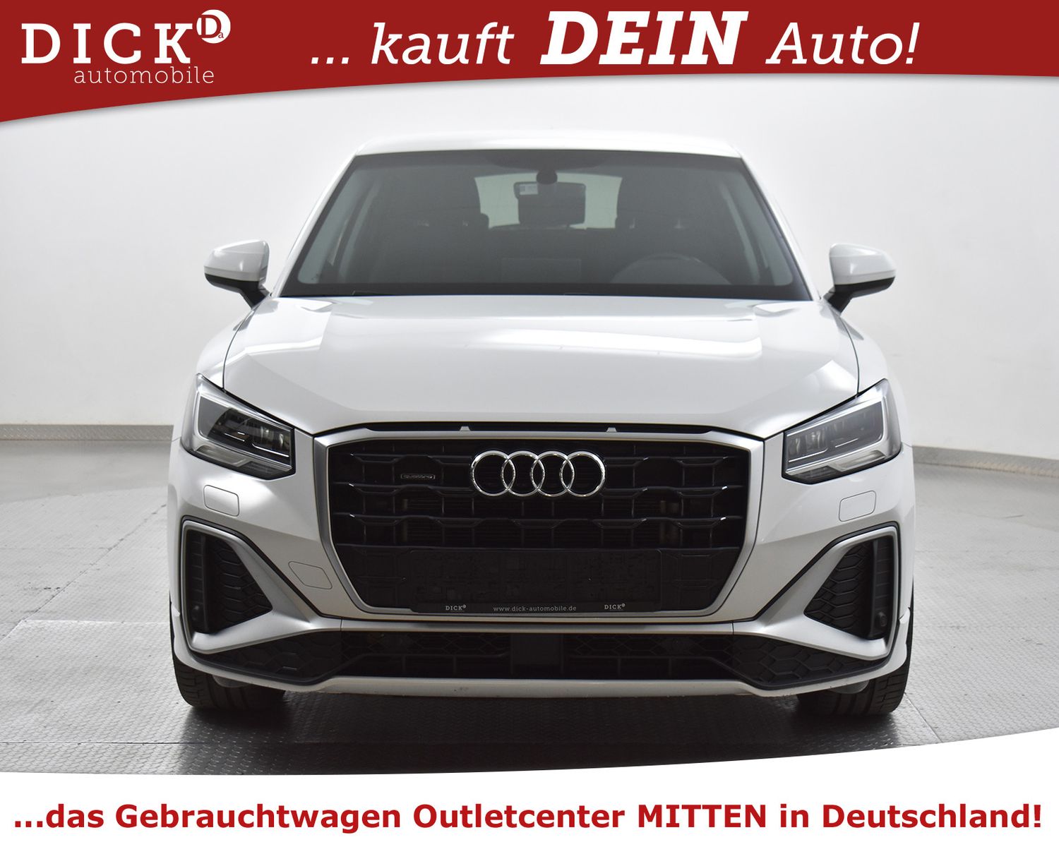 Fahrzeugabbildung Audi Q2 35d Quatt S LINE SPORT+NAVI+KAMER+LED+AHK+19"