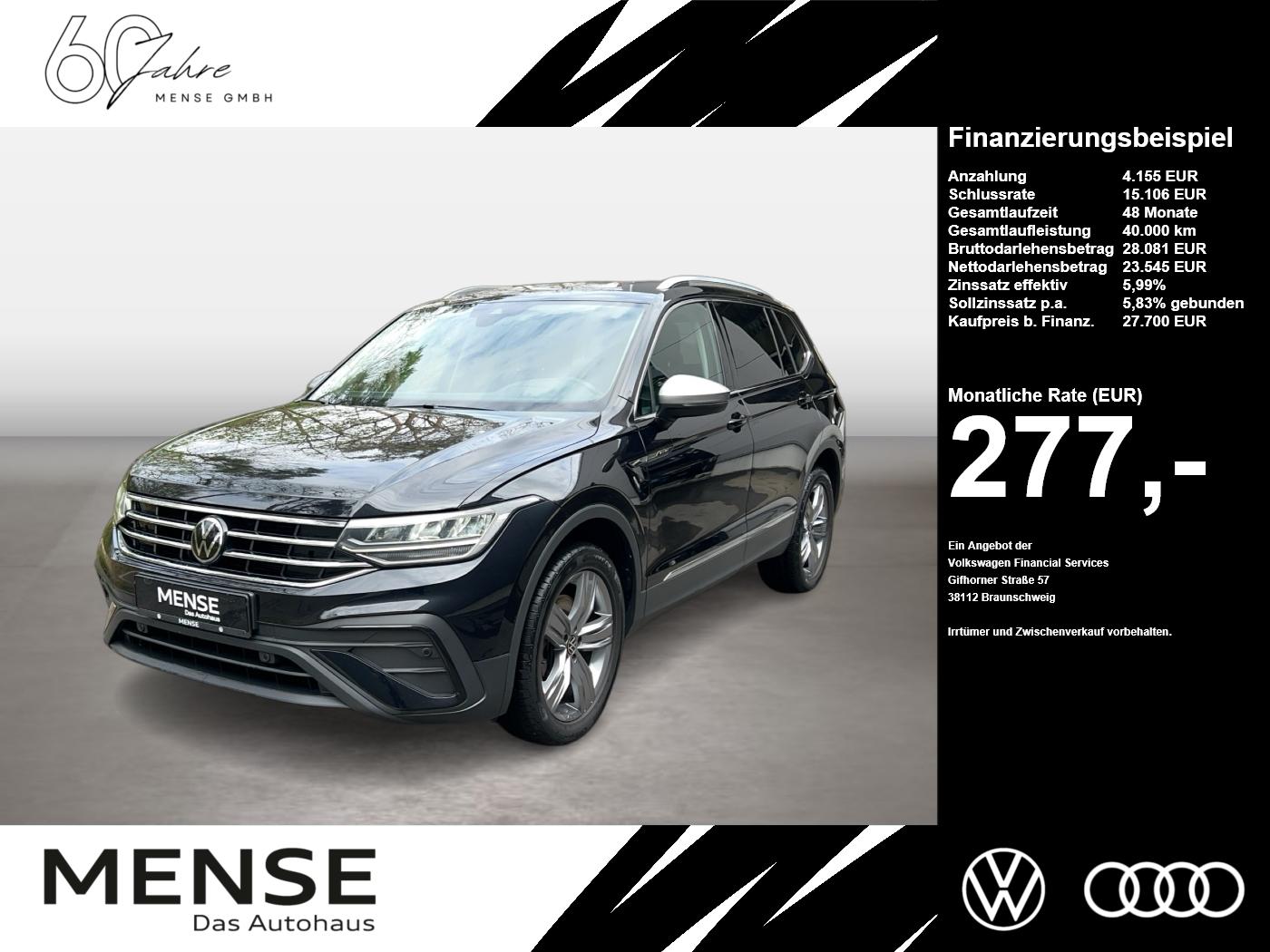 Volkswagen Tiguan Allspace 2.0 TSI 4Motion DSG Life AHK HUD