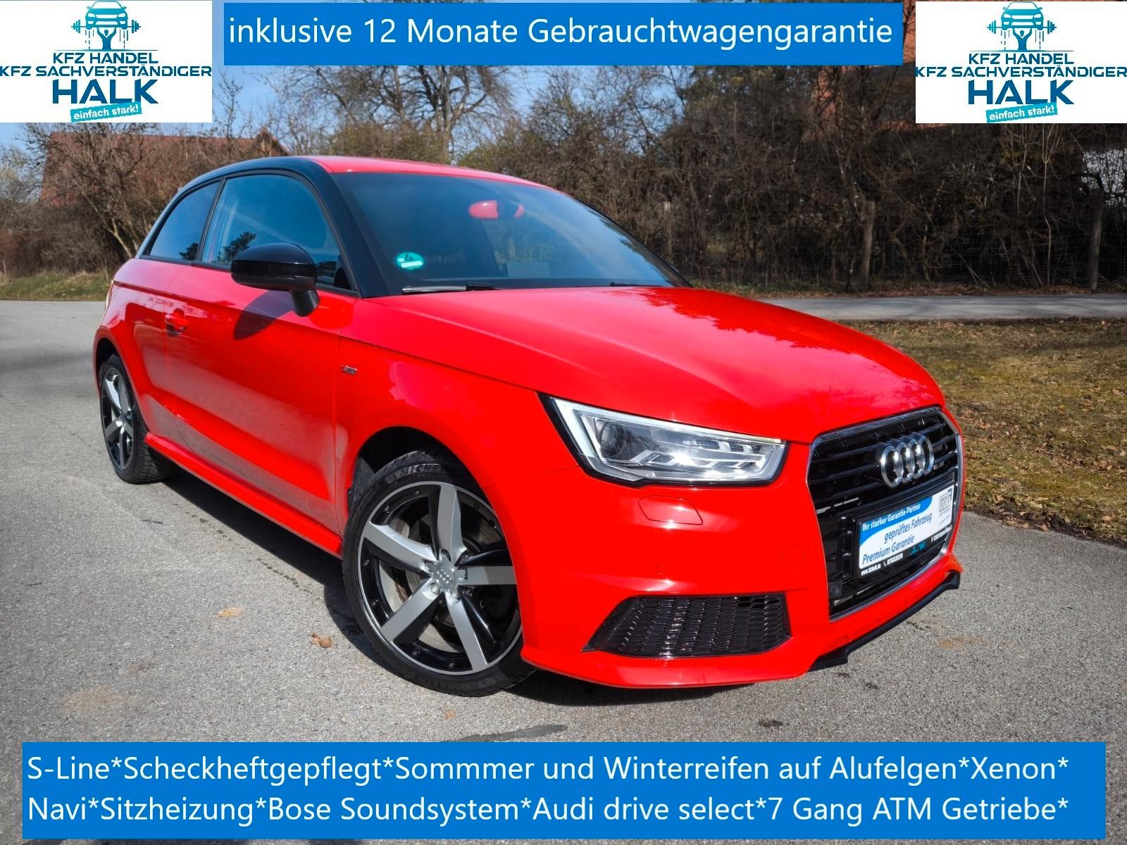 Audi A1 sport, S-Line,BOSE,PDC,Xenon,WR,Navi,SHZ