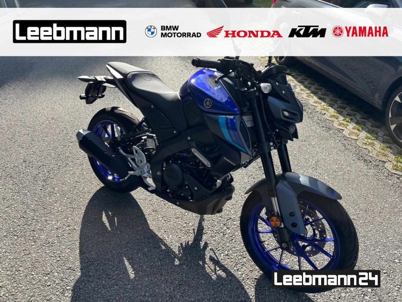 Fahrzeugabbildung Yamaha MT 125 Modell 2026 Herbst Deals auch in schwarz
