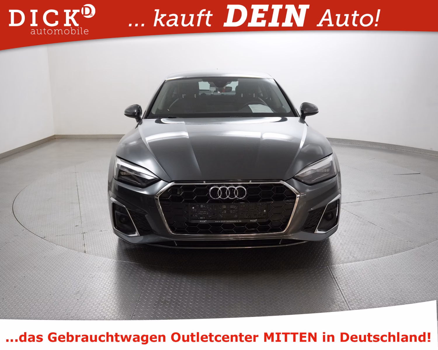 Audi A5 SB 40d S LINE SPORT 5SI+LEDER+SHZ+NAV+KAM+LED, миниатюра 3