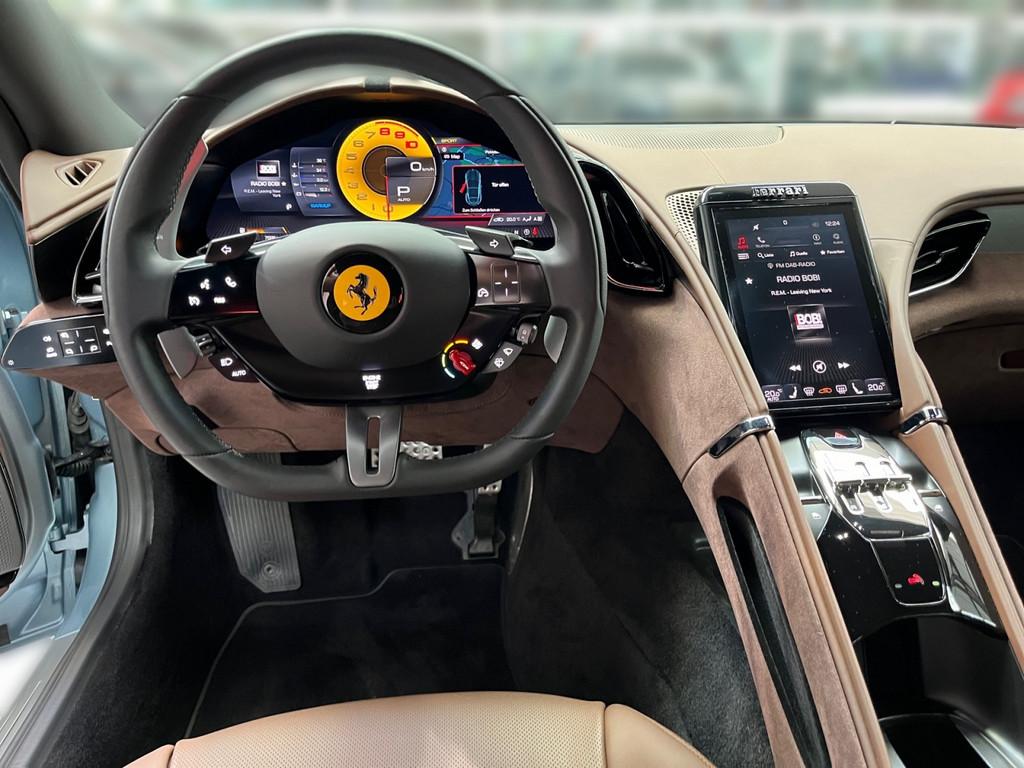 Ferrari Roma Grigio Alloy*Cioccolato*Magneride*Alcantara