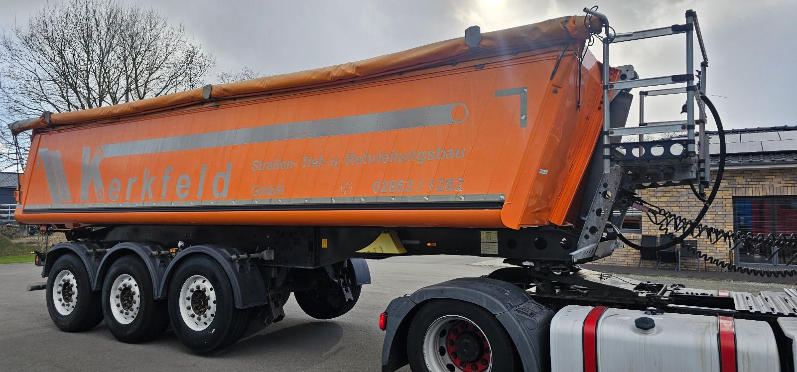 Schmitz Cargobull SGF S3, Alumulde, 24m³, Lift, TÜV 03/2027