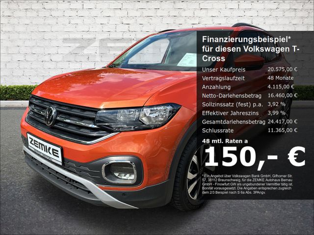 Volkswagen T-Cross EU6d 1.0 TSI Active ACC SHZ NAVI KLIMA